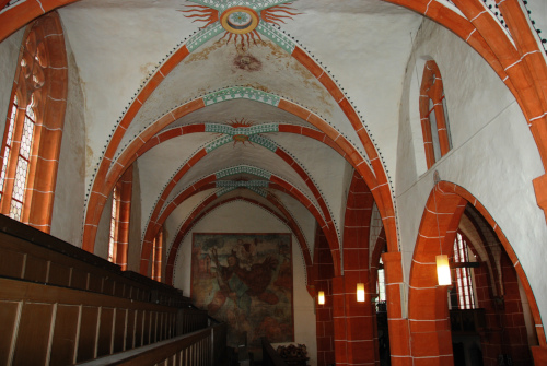 Nordseitenschiff oberhalb der Empore