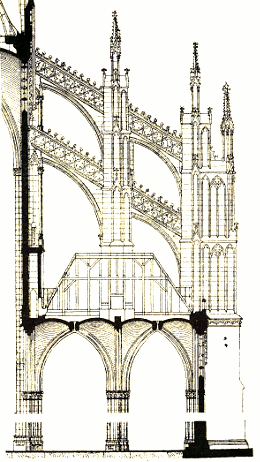 Bild [1]: Adamy, Rudolf (1889), Das Strebewerk vom Kölner Dom